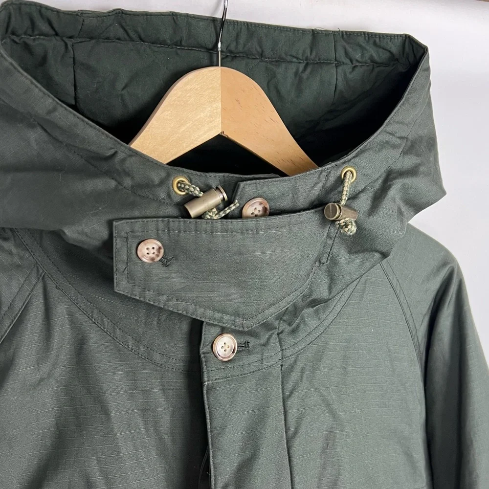 Willis & Geiger Military Ripstop Utility Cargo Hooded Parka Men’s L Heavyweight - Picture 2 of 16